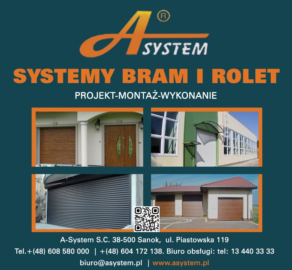 A-System Systemy bram i rolet - rolety SANOK rolety SANOK